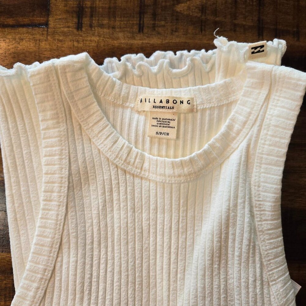 Billabong Tomboy Tank Top - BNWT - White - Small